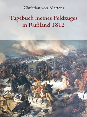 cover image of Tagebuch meines Feldzuges in Rußland 1812
